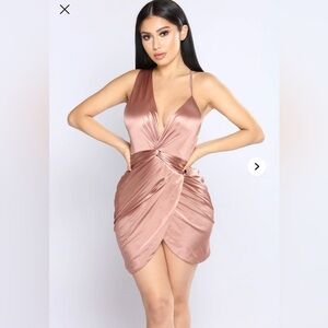 Pink Fashion Nova Dress